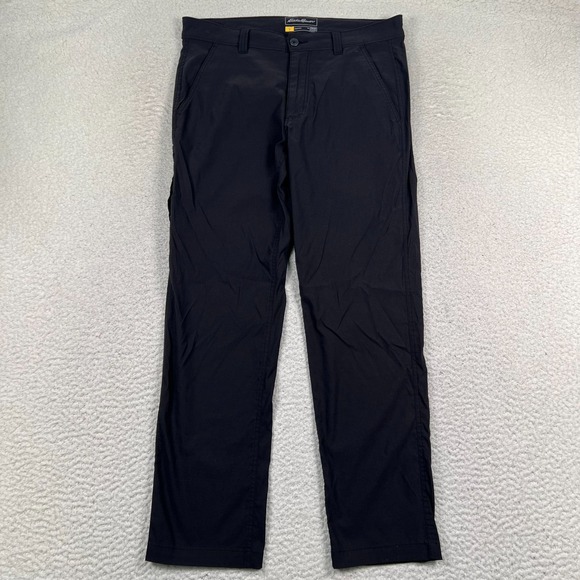Eddie Bauer Travex Pants Men's 33x30‎ Performance Tech Chino Travel Hiking Golf - Picture 1 of 10